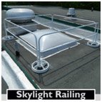 SKYLIGHT GUARDING WITH SRC 360 MOBILE SAFETY RAILING