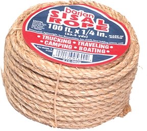 1/4" X 50' Sisal Rope