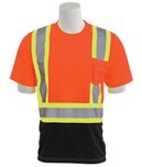 JERSEY KNIT SHORT SLEEVE T-SHIRT HI VIZ ORANGE