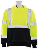 PULLOVER SWEATSHIRT HI VIZ LIME & BLACK