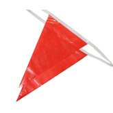 Osha Pennant Flags Red