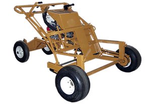 ASE 36" HYD Stand On Power Buggy with 9HP Honda Engine