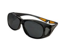 GRAY ANTI FOG SAFETY GLASS