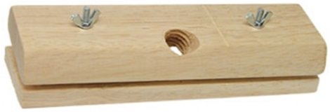 8" Applicator Block Only (Lambswool Pads)