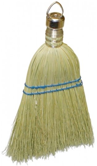 Whisk Broom w/Metal Hanging Cap