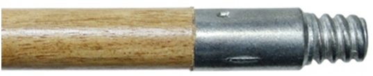 15/16"X60" Wood Handle w/Metal Thread