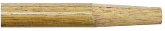 1-1/8"X60" Wood Handle w/Tapered Wood Tip