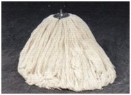 WHITE SINGLES-Screw Mop 48oz