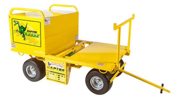 TriRex Mobile Fall Protection System with Single 20 CU Ft Job Box 3 Man ...