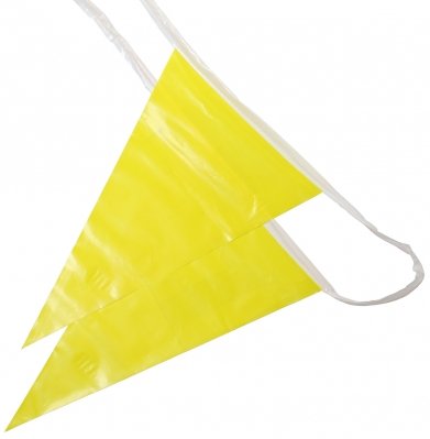 Osha Pennant Flags Yellow