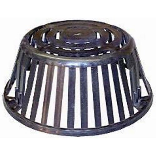 10 in. Plastic Strainer, Bolt Down