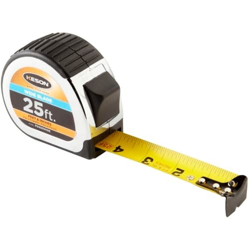 Keson PG1825WIDE 25 ft. PowerGlide Measure Tape with Wide 1 3/16 in. Blade - Image 2