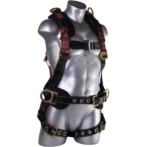 Guardian Fall Protection MED-LG Series 3 Harness with Waist Pad, Pt Chest, TB Legs, 3-D (Dorsal, Side) # 12137193 - Image 2