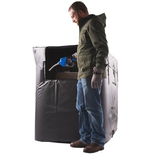 powerblanket 275 gallon 48 in. x 40 in. x 46 in. Tote Heater - Image 2