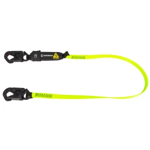 Arc Flash 6' Energy Absorbing Lanyard: Dielectric Snap Hook
