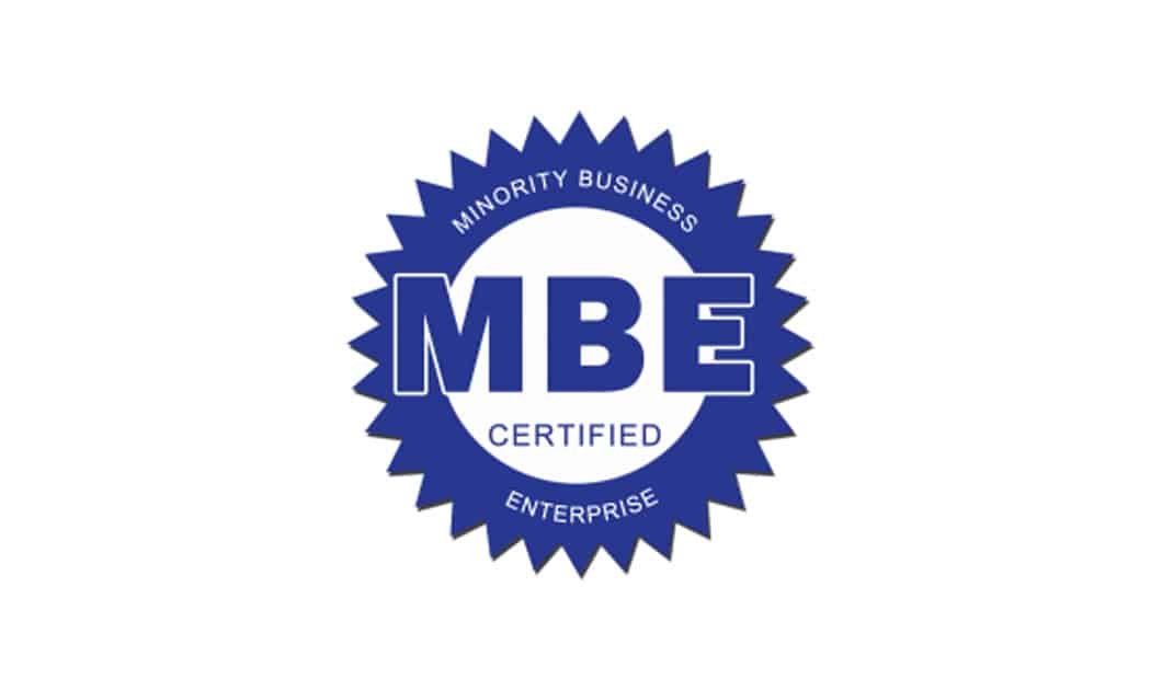 We are a minority owned business! MBE