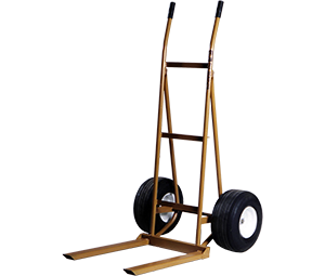 ASE Forks On Wheels With 18 x 8.50 Flat Free Tires #103127