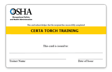 CERTA TORCH TRAINING